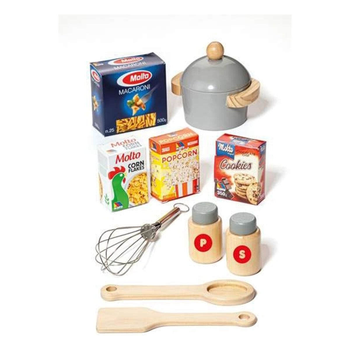 Игрушечная кухня Moltó 21292 Деревянный Красный (10 pcs)-6