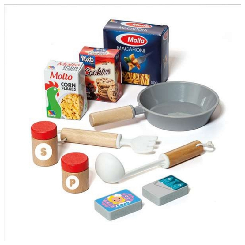 Игрушечная кухня Moltó 21293 Деревянный Красный (10 pcs)-4