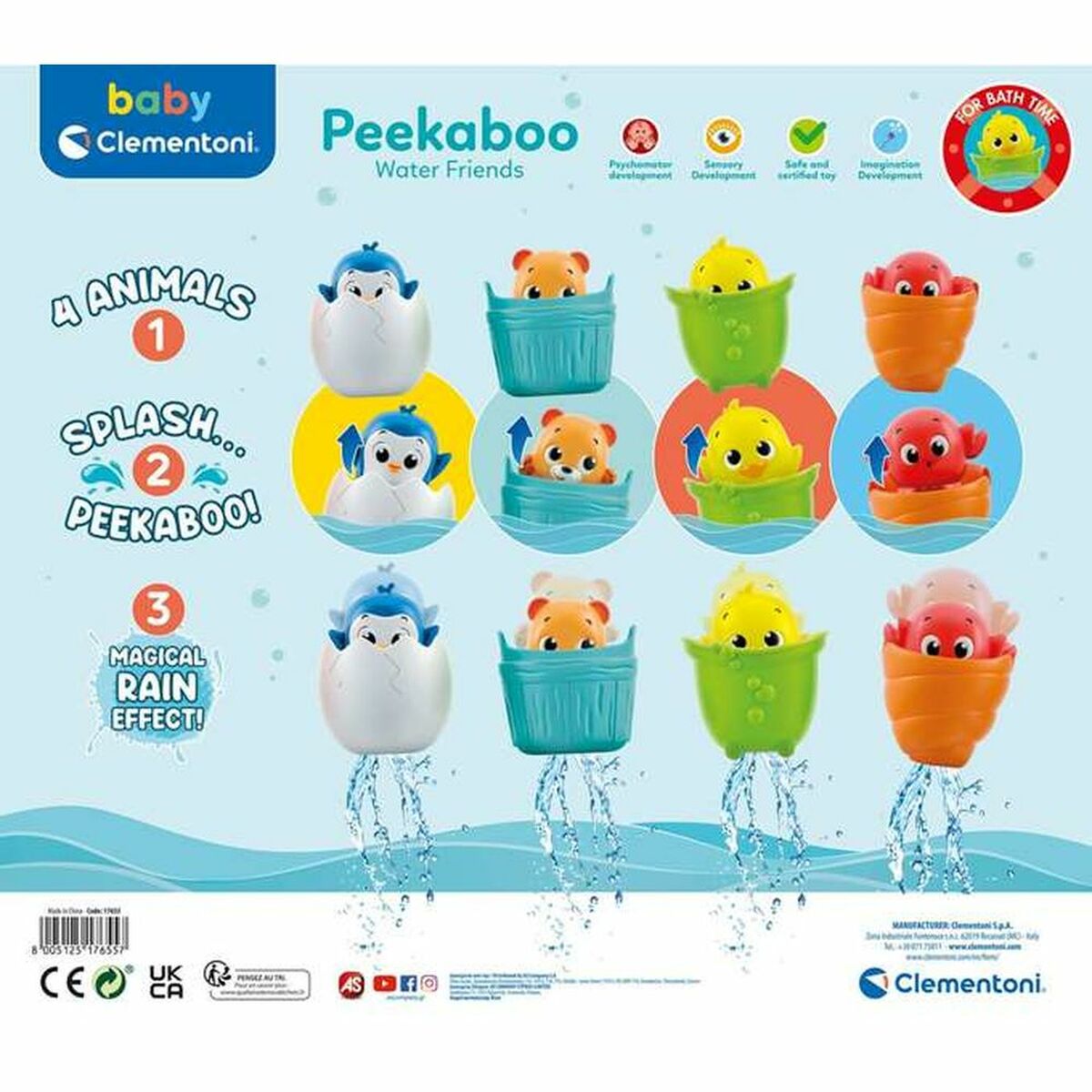 Игрушки для ванной Clementoni 17655 11 x 9 cm-5
