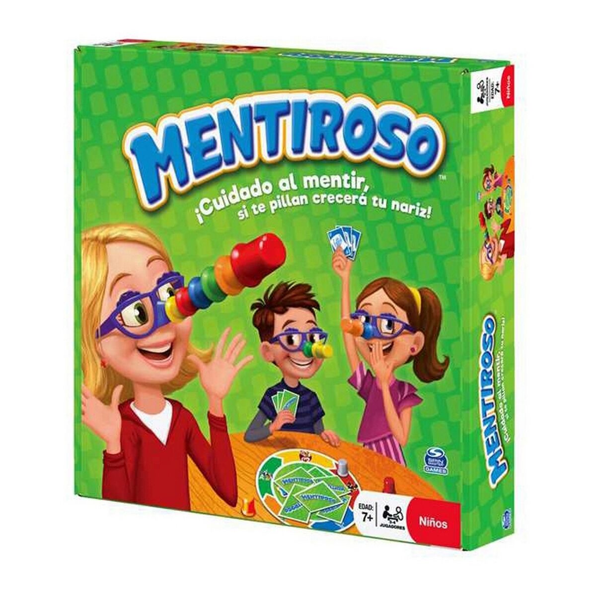 Настольная игра Spin Master Mentiroso 29 Предметы 26,67 x 26,67 x 5,08 cm-5