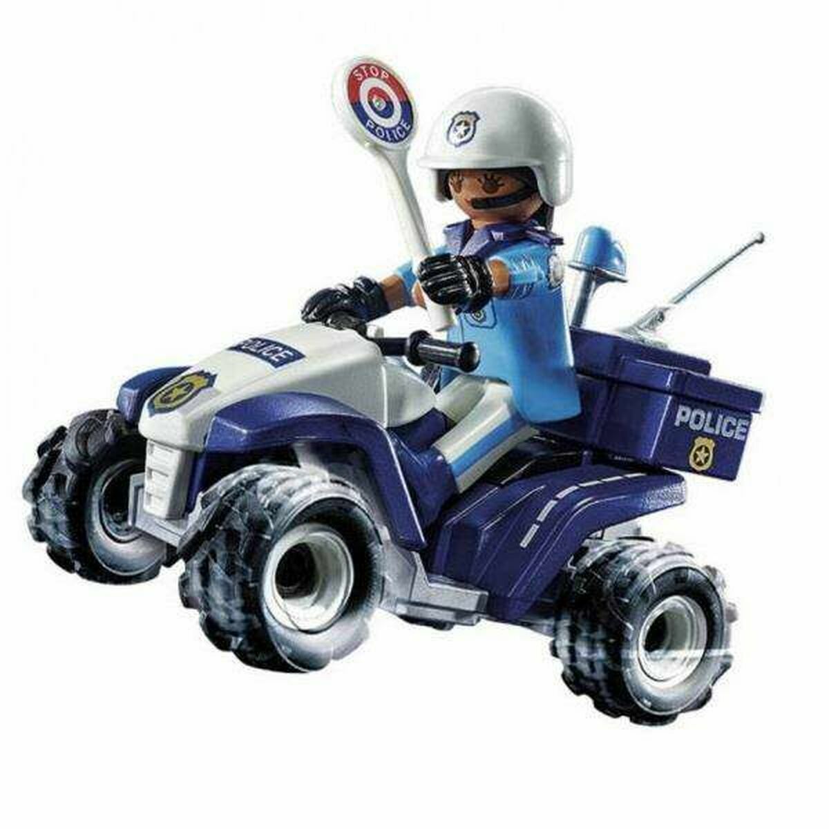 مجموعة Playmobil Speed Quad City Action 71092 Police (21 pcs)