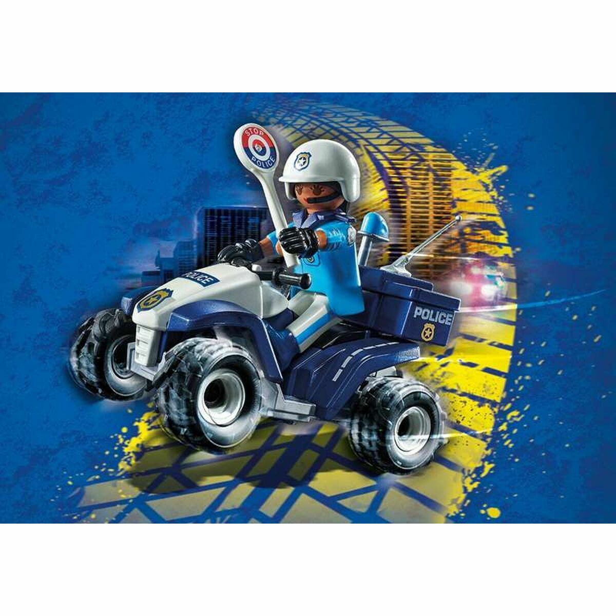 Набор машинок Playmobil Speed Quad City Action 71092 Полиция (21 pcs)-2