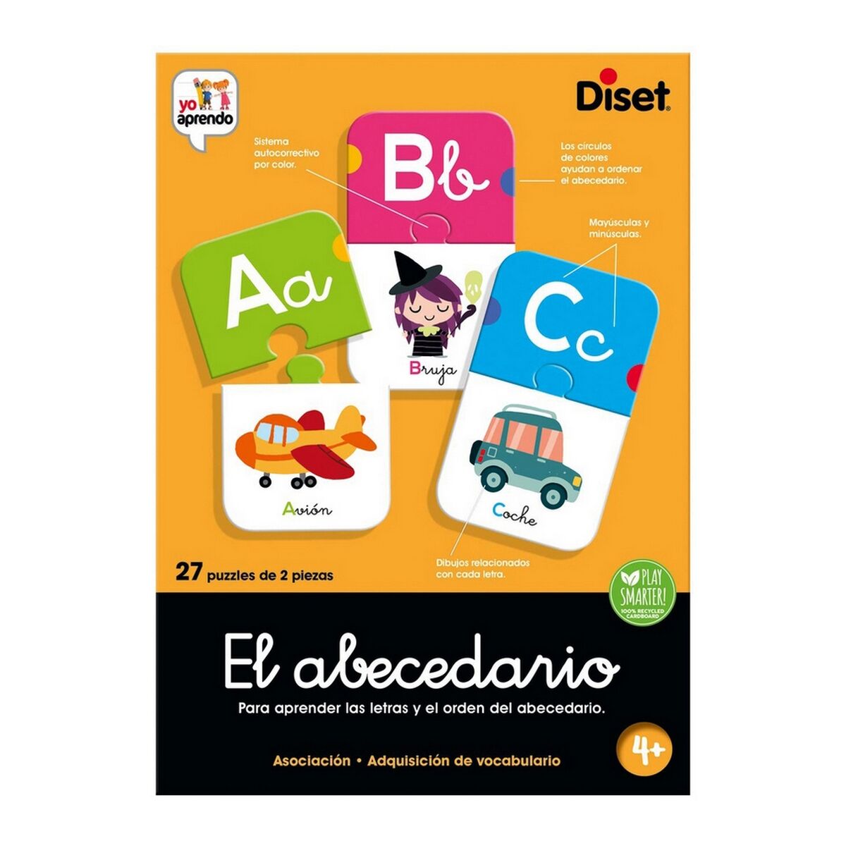 Образовательный набор Diset El Abecedario 54 Предметы-5