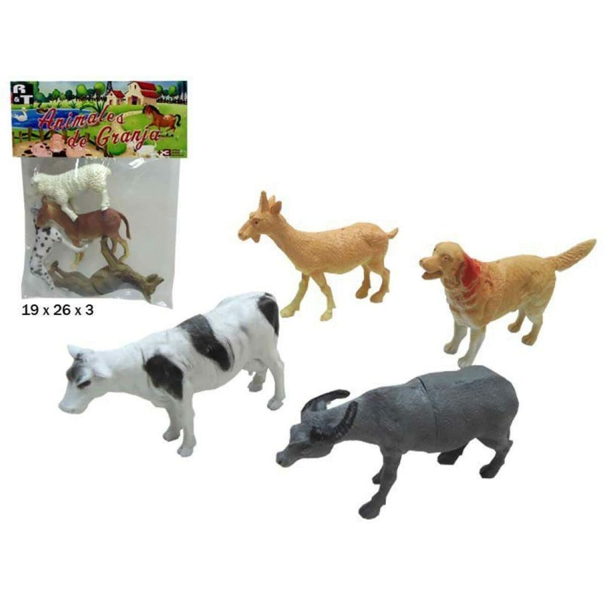 Фигурок животных Ферма (4 pcs)-2