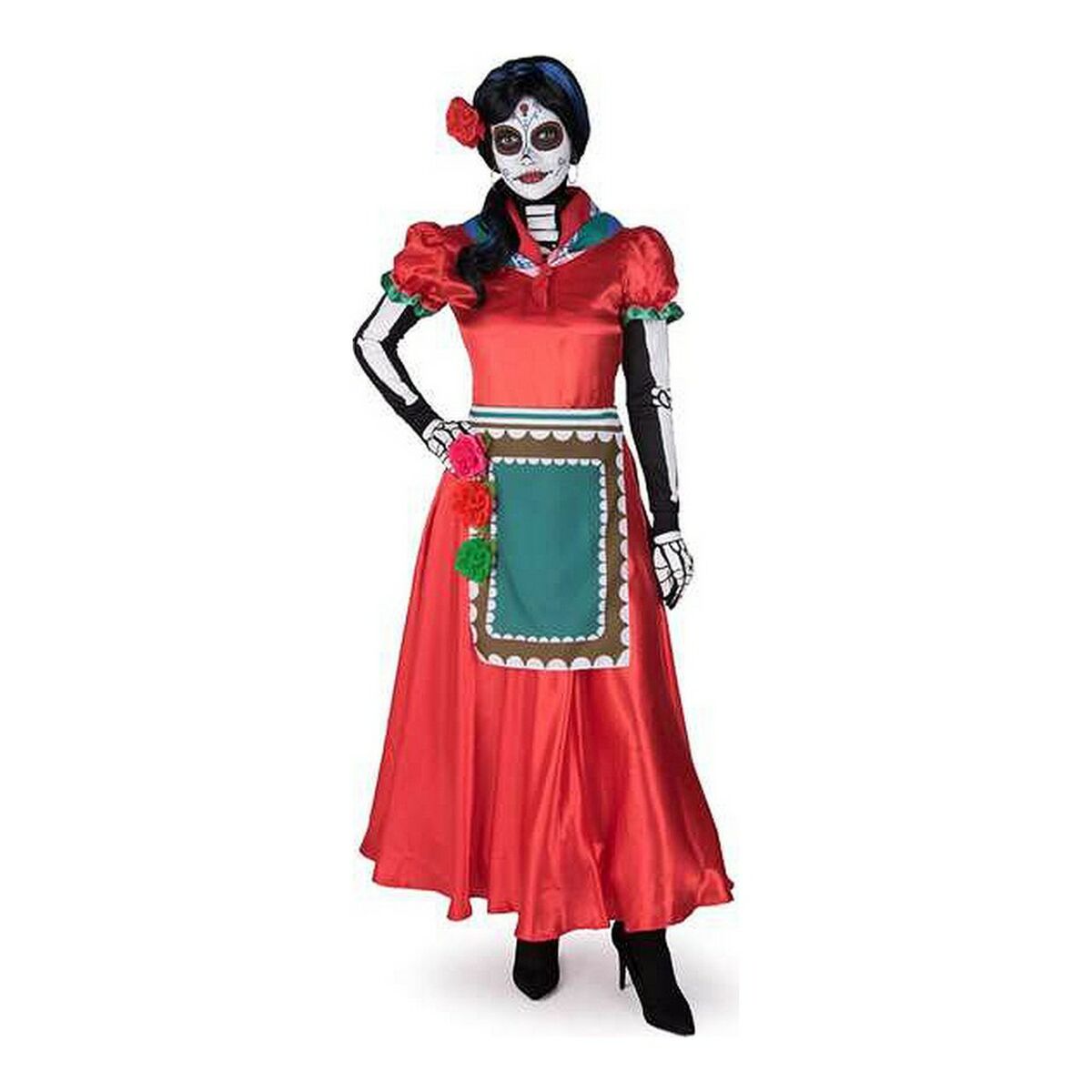 Adult Fancy Dress My Other Me Rosabella Multicolored-2