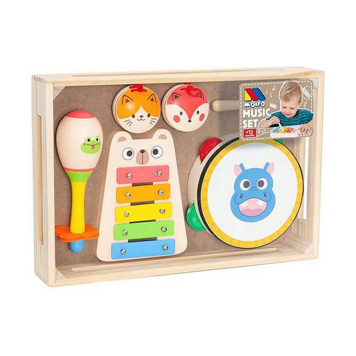 Музыкальная Игрушка Moltó Musical Set-5