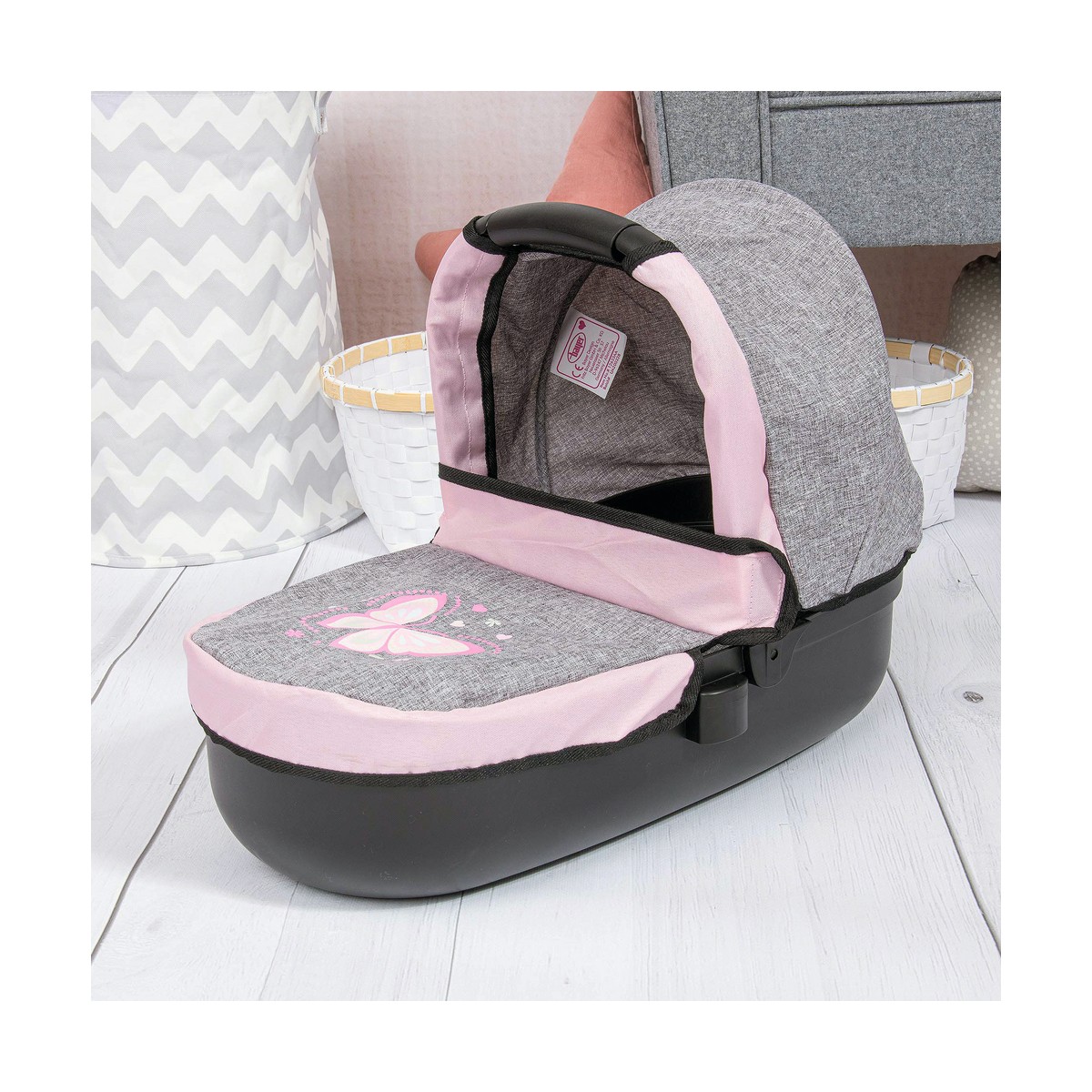 Reig Stule Pram Doll Stroller Grey 63 cm-5