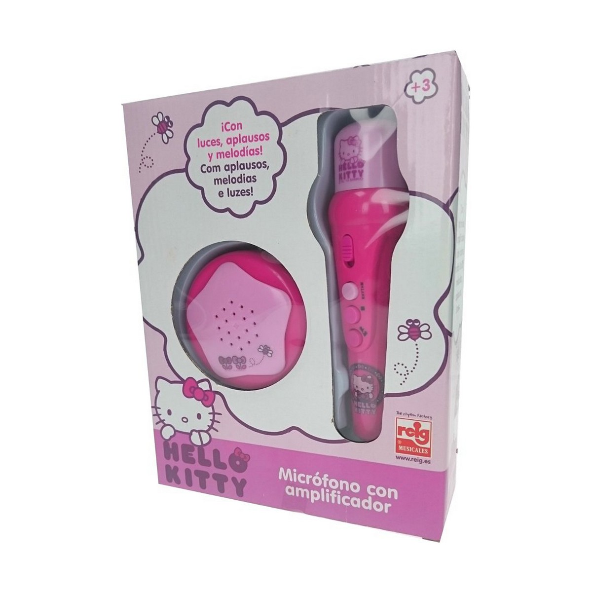 Kараоке-микрофоном Hello Kitty Розовая фуксия-4