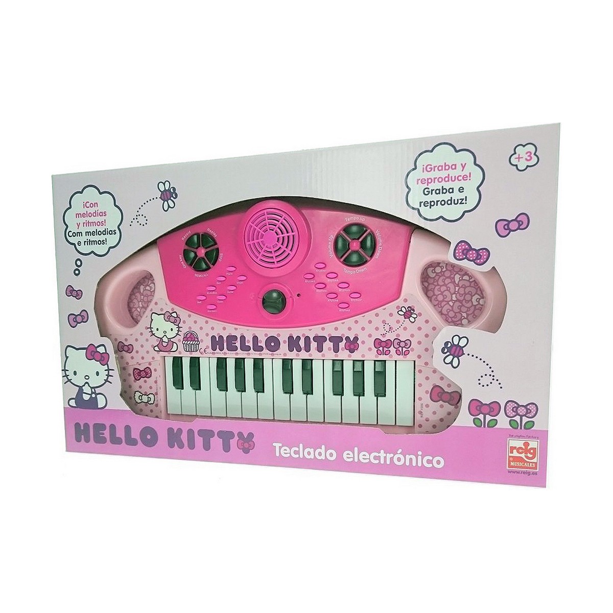 Электропианино Hello Kitty Розовый-5