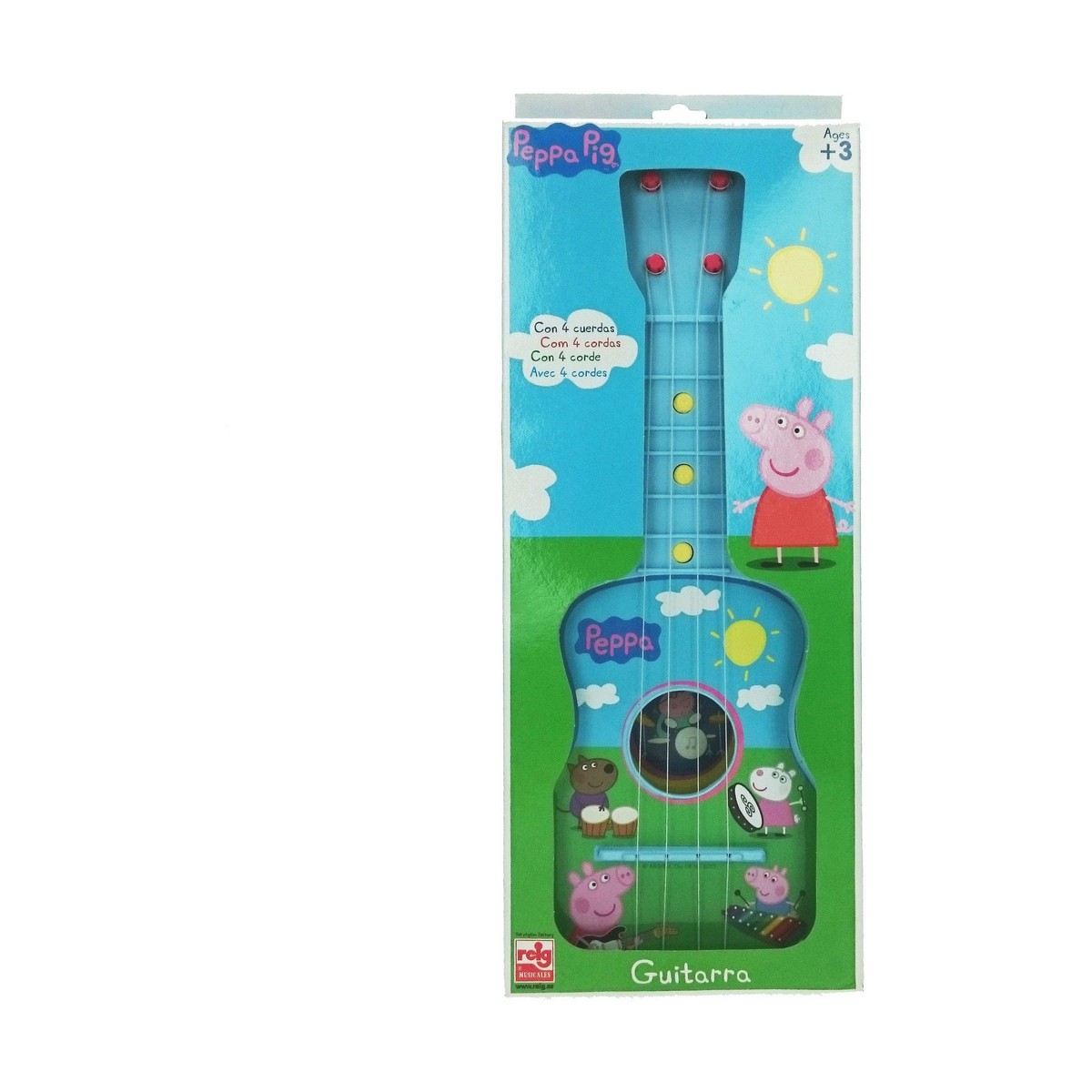 Детская гитара Peppa Pig Синий Peppa Pig-2
