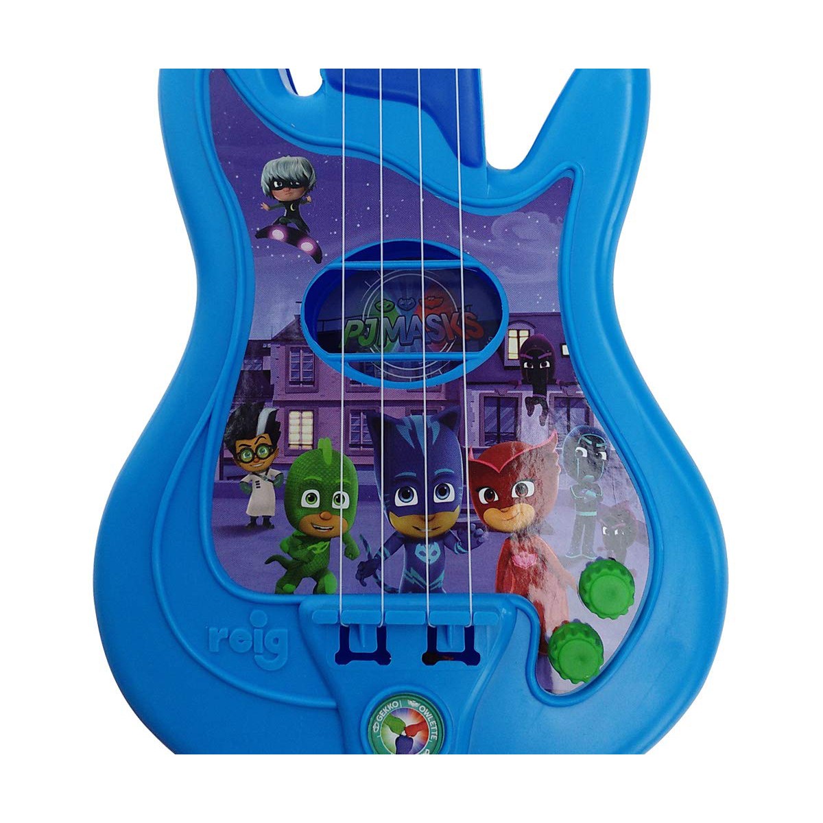 Детская гитара PJ Masks   Микрофон Синий-2