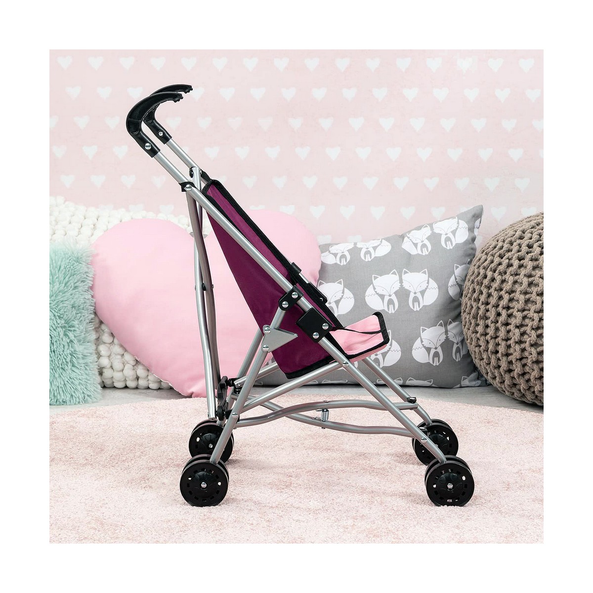 Reig Puppet Stroller арғувон Unicorn чатр-3
