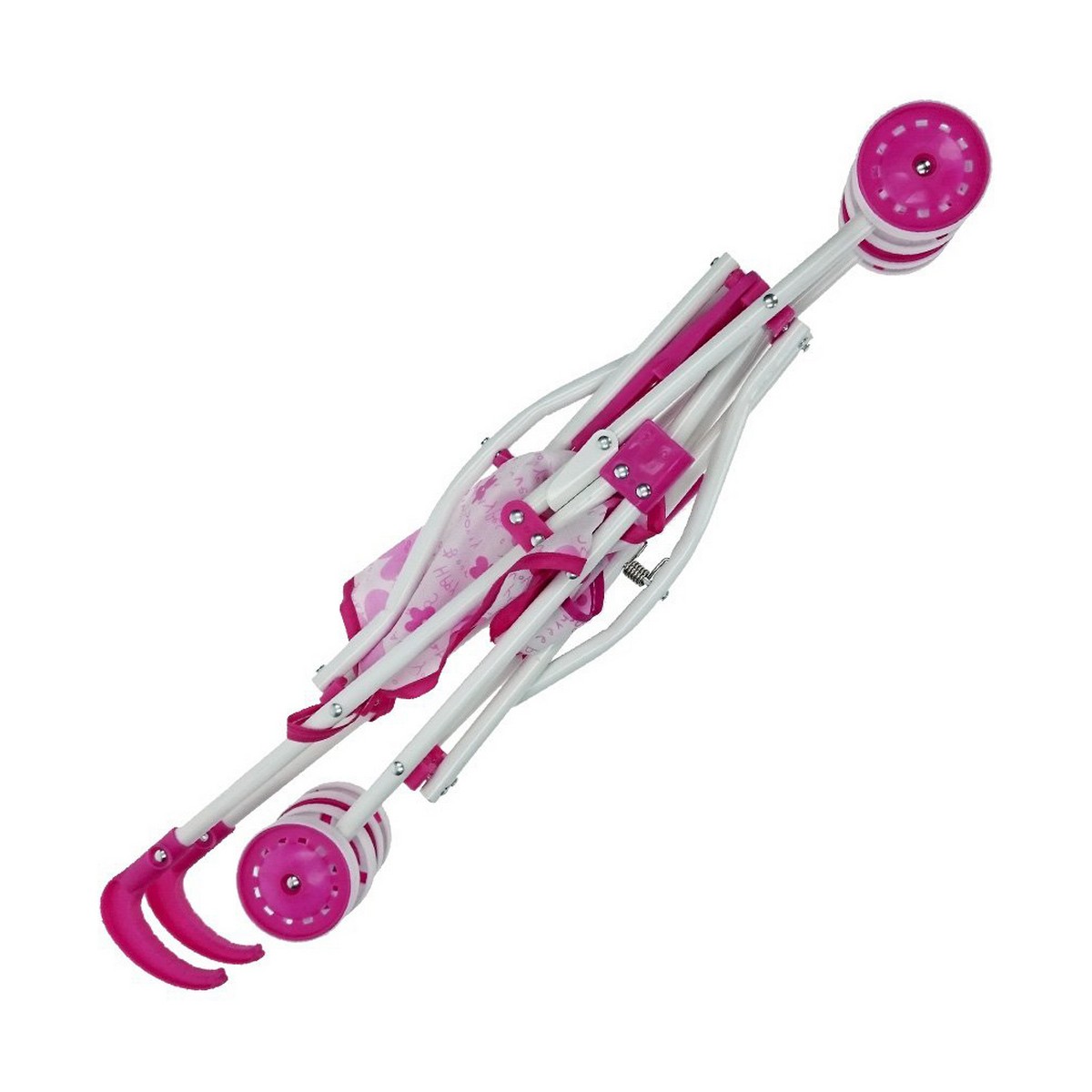 Reig Doll Stroller Folding гулобӣ 25. 5 x 41 нест. 5 х 55. 5 см-3