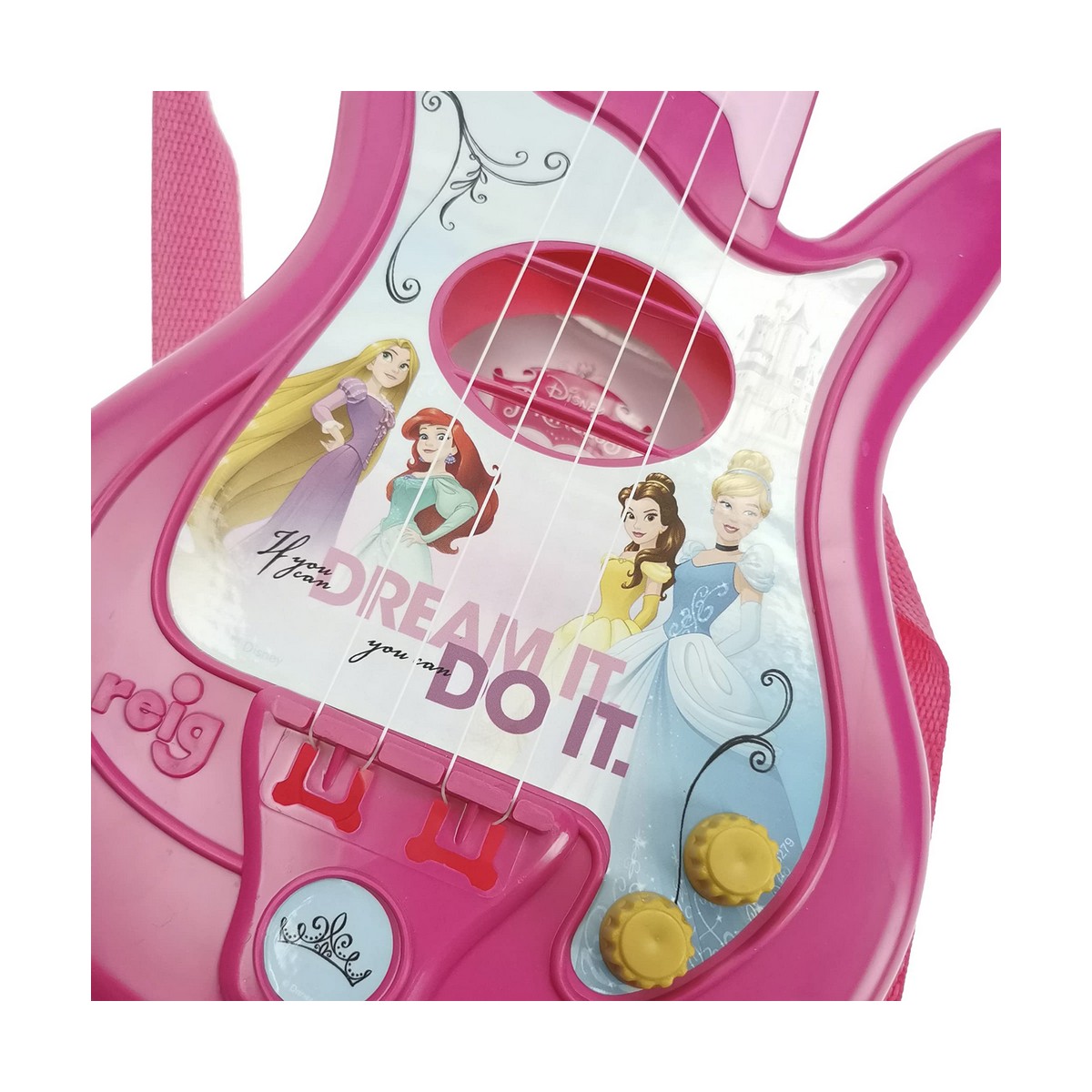 Детская гитара Disney Princess Микрофон Розовый Принцессы Диснея-5