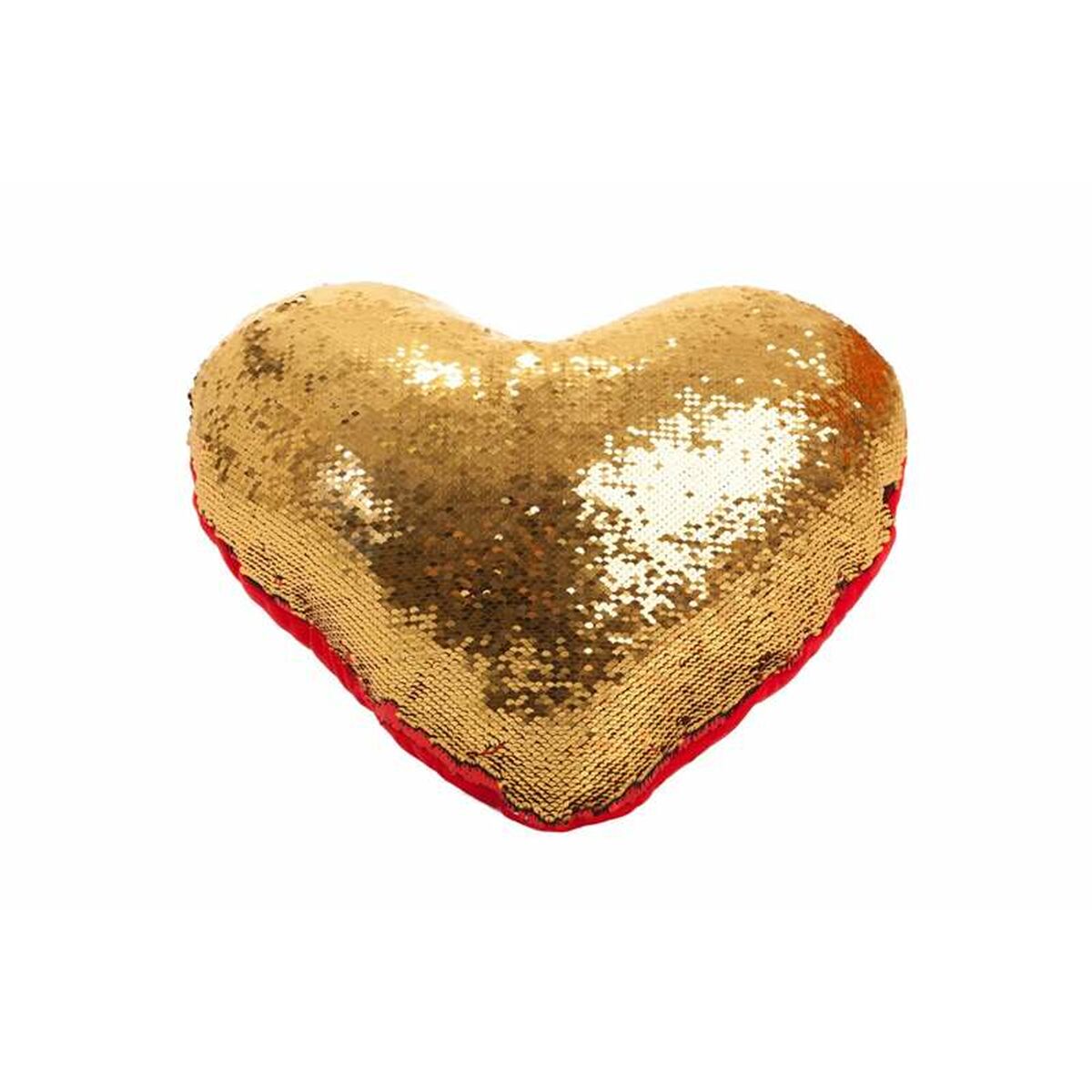 Sequin pillow Heart 30 cm-2