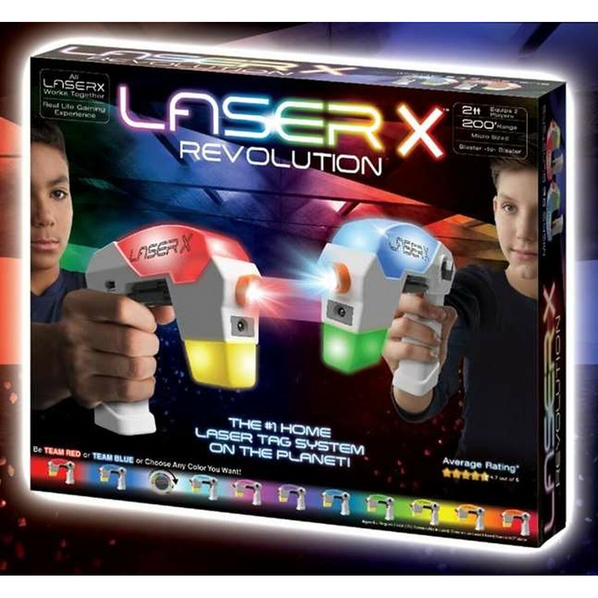 Пистолет Bizak Laser X Revolution Micro B2 Blasters-2