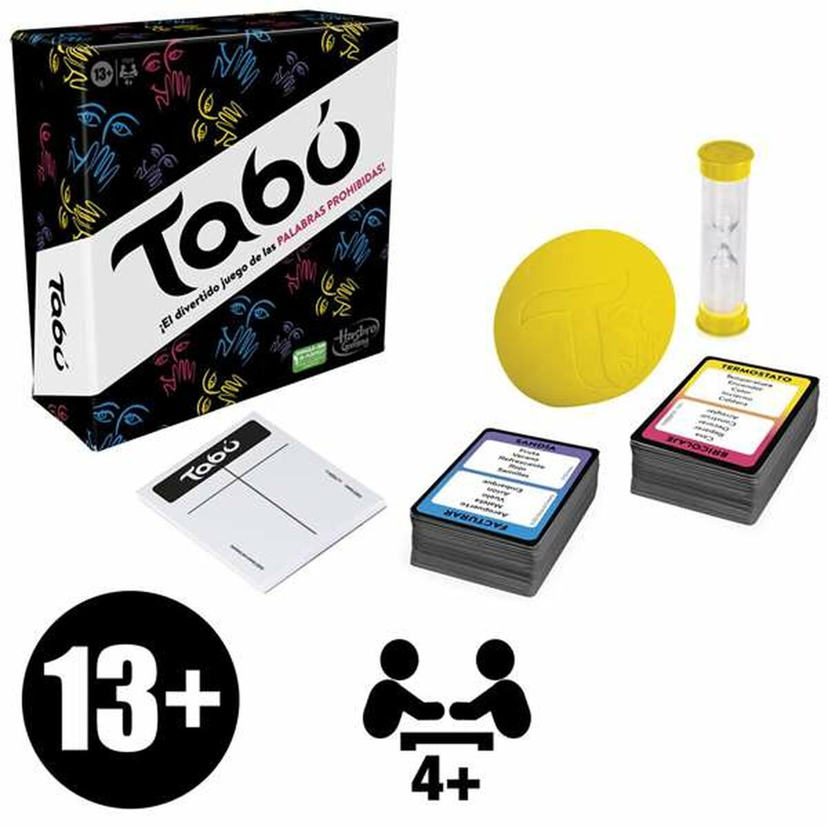 Настольная игра Hasbro Tabú (ES)-3