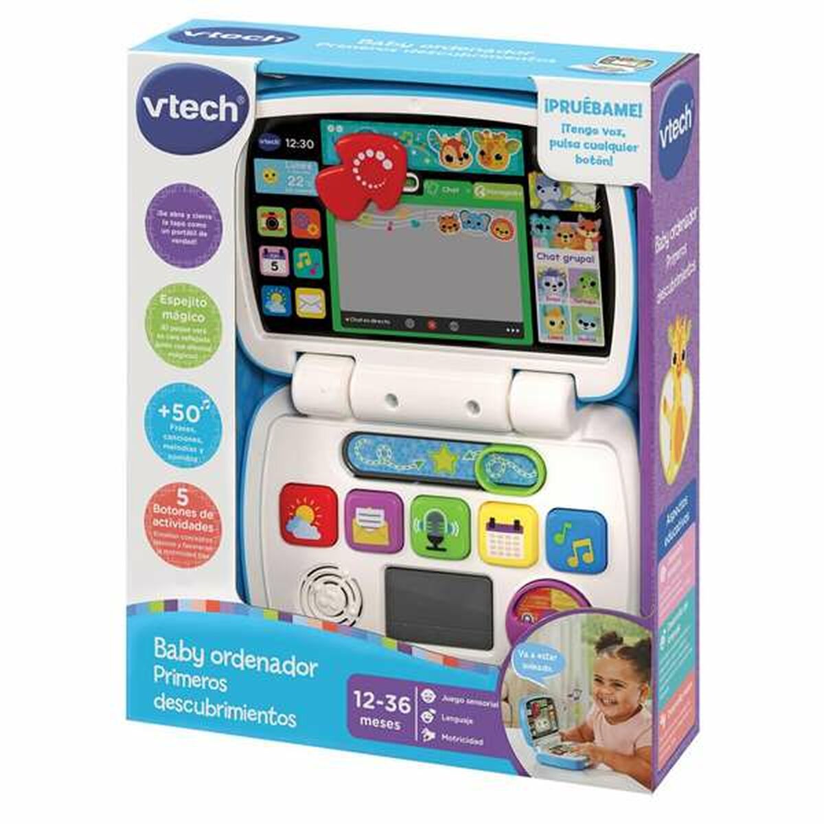 Интерактивная игрушка для маленьких Vtech Baby 25 x 18 x 4,5 cm-2