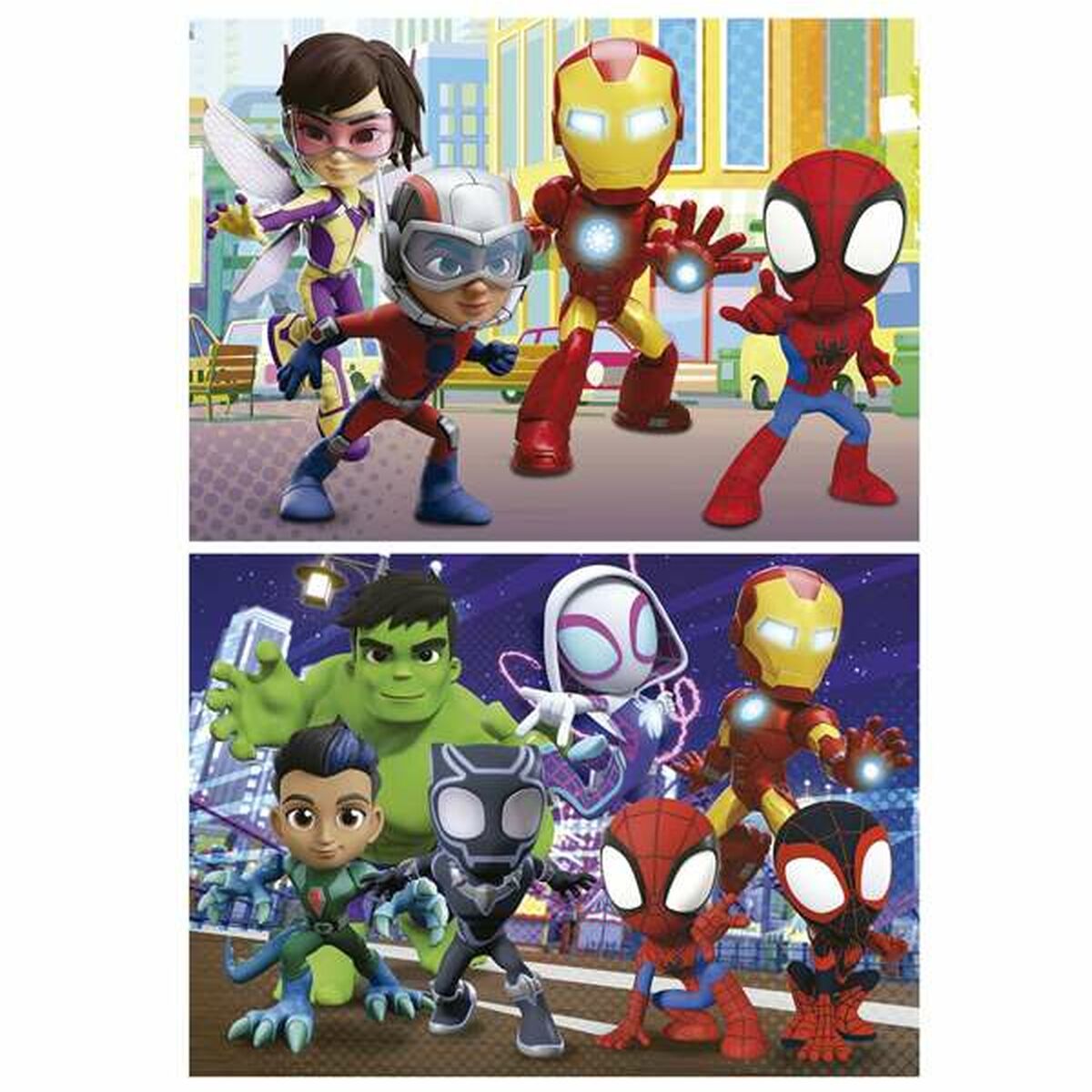Набор из 2 пазлов Educa Spidey Amazing Friends-2
