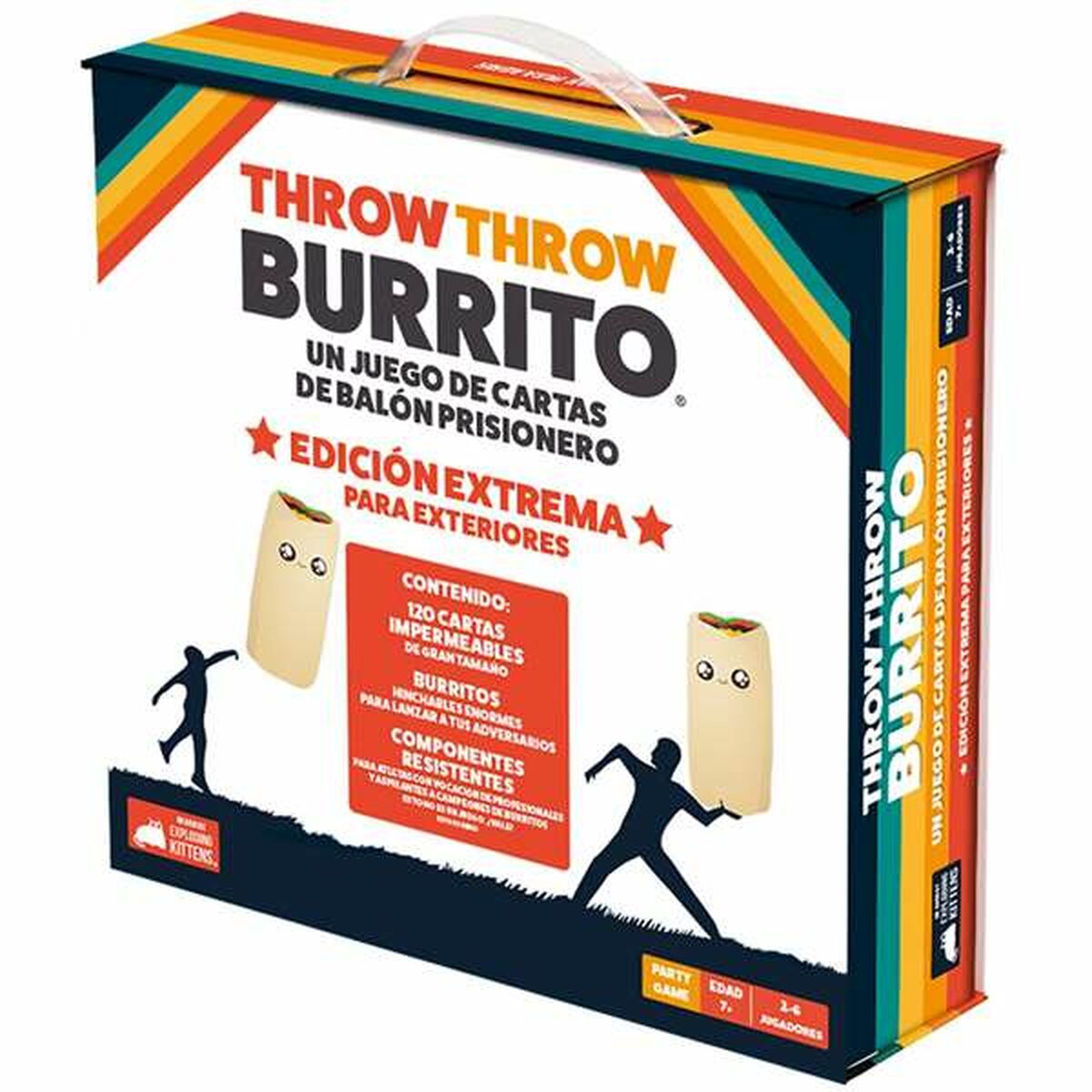Настольная игра Asmodee Throw Throw Burrito Edición Extrema ES-4