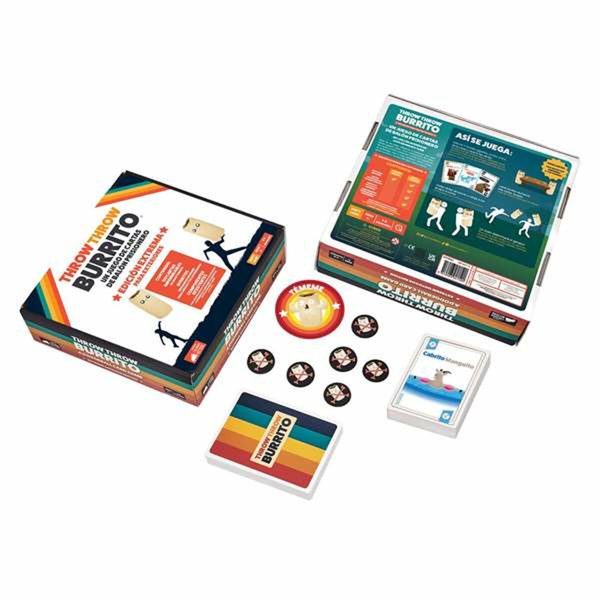 Настольная игра Asmodee Throw Throw Burrito Edición Extrema ES-5