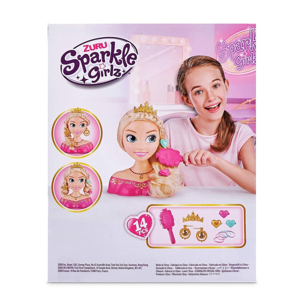 Sparkle Girlz 23 cm combing doll-5