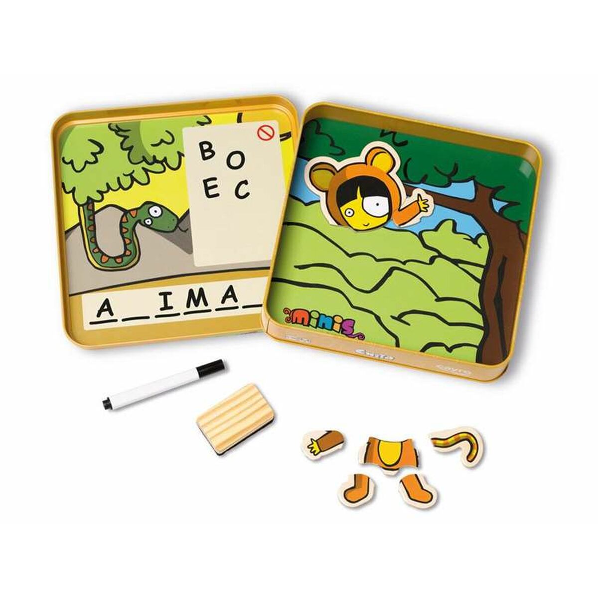Детская образовательная игра Cayro Chita 19 x 19 x 3,5 cm 8 Предметы-2