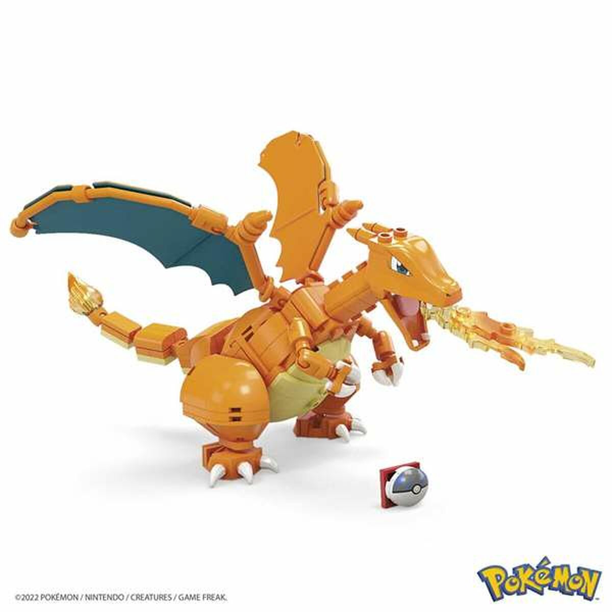 Строительный набор Pokémon Mega Charizard 222 Предметы-2