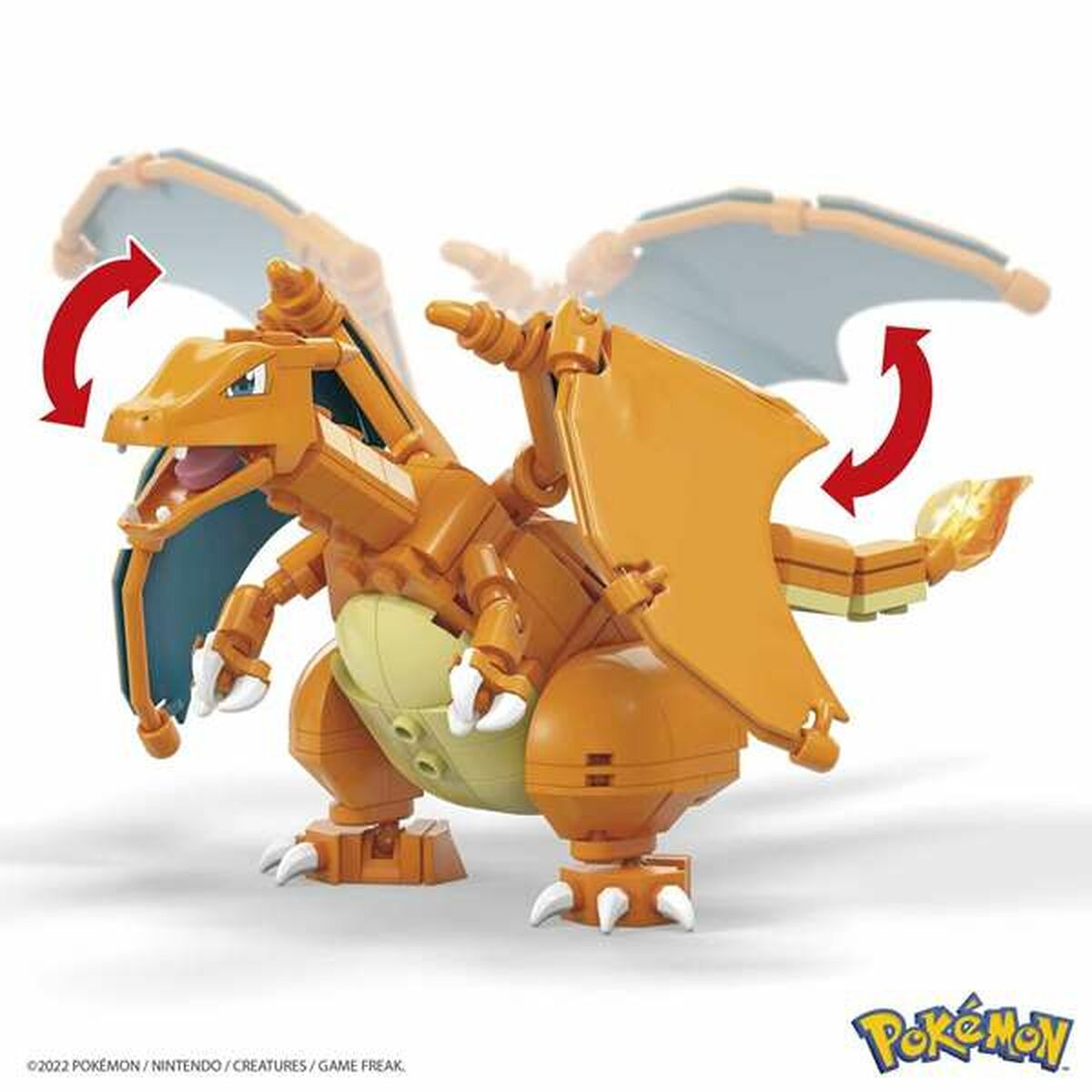 Строительный набор Pokémon Mega Charizard 222 Предметы-4