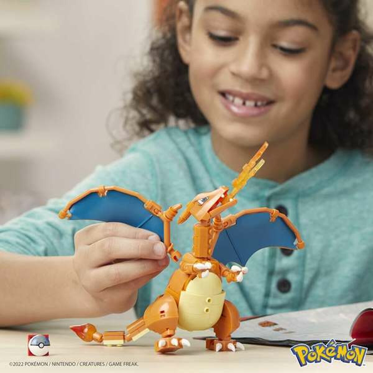 Строительный набор Pokémon Mega Charizard 222 Предметы-7