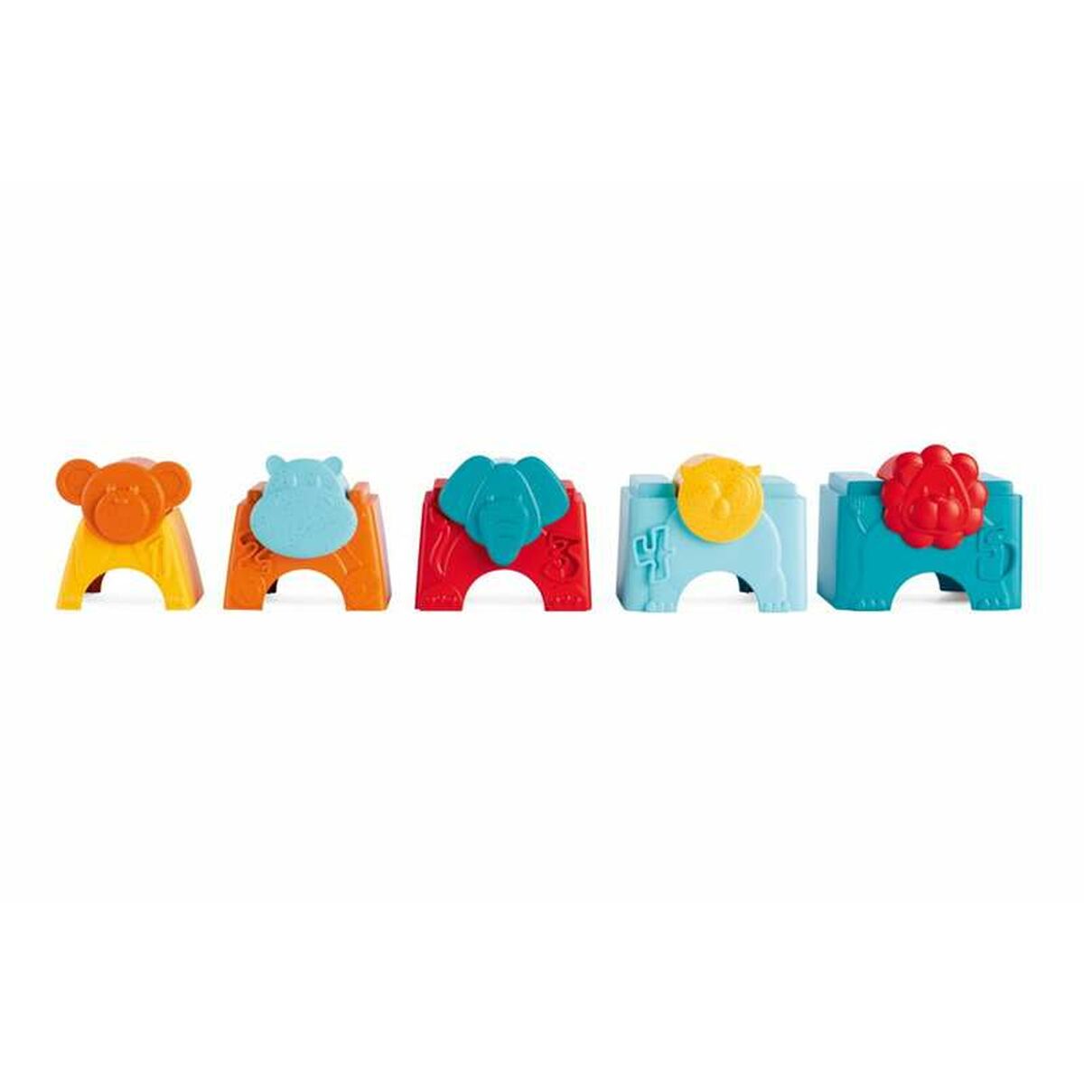 Складываемые кубики Chicco eco+ башня Животные-2