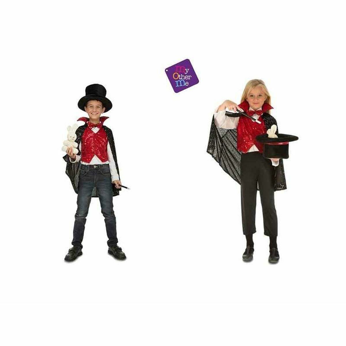 فستان فاخر للأطفال My Other Me Magician 5 عناصر-2