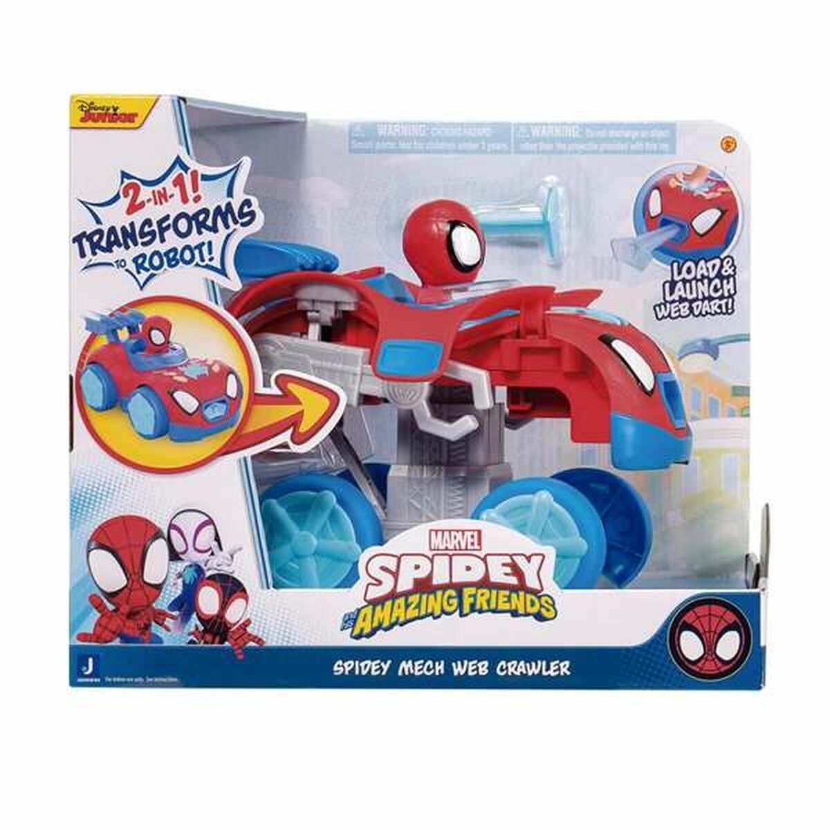 Машинка Spidey Mech Web Crawler 26 x 22 x 21 cm-3