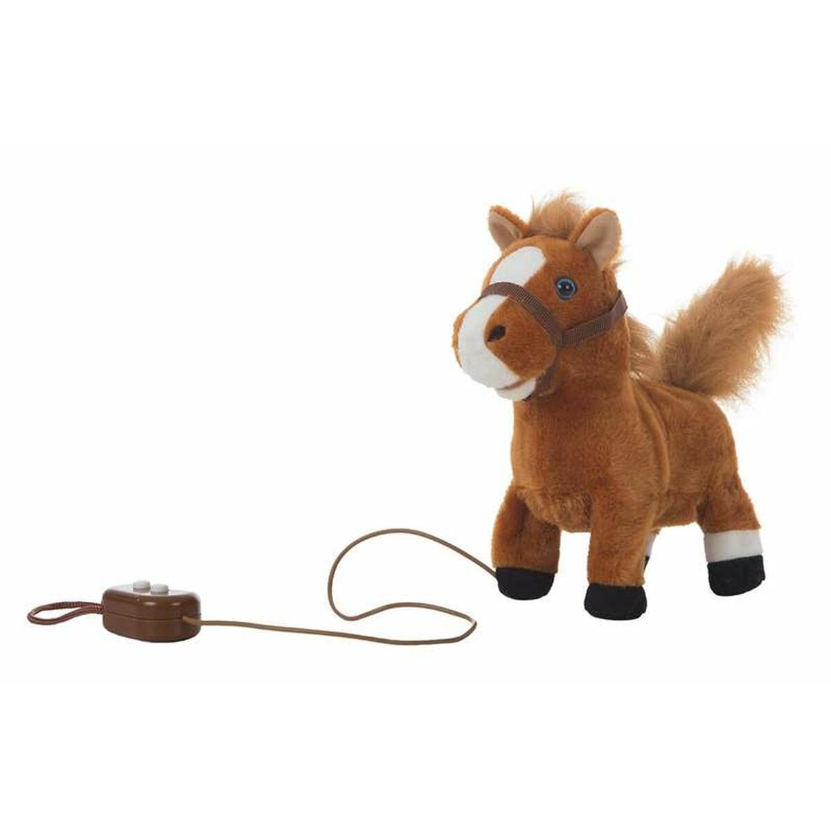 Moving plush figure musical Horse 22 cm-2