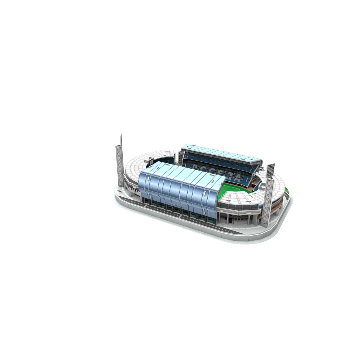 3D-паззл Bandai Abanca Balaídos RC Celta de Vigo стадион-3