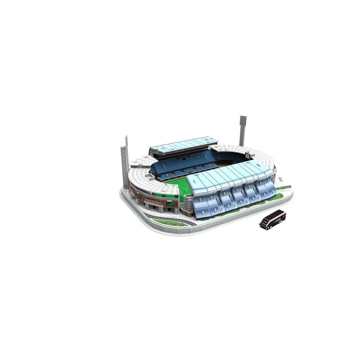 3D-паззл Bandai Abanca Balaídos RC Celta de Vigo стадион-4