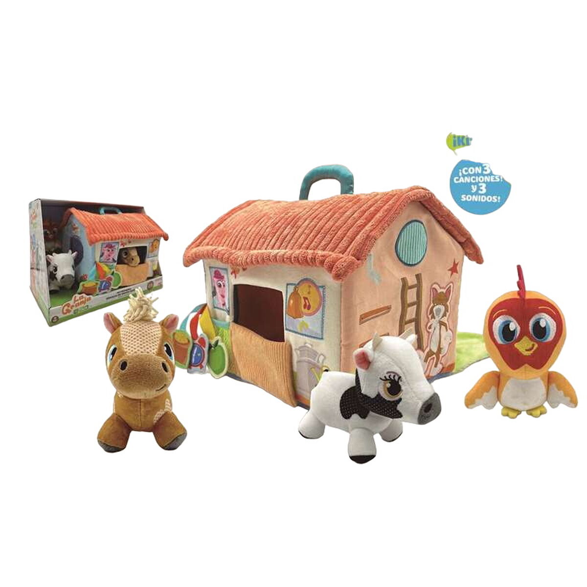 Playset Bandai La Granja de Zenón 22,5 x 25 x 21 cm-2