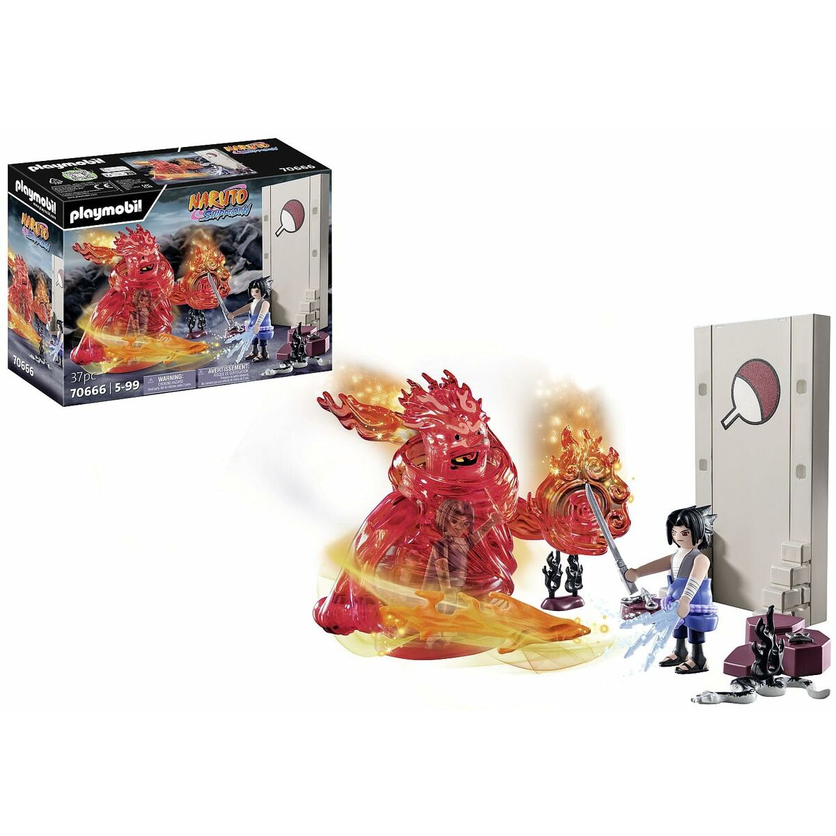 Playset Playmobil 70666 Sasuke vs Itachi 37 Предметы-3