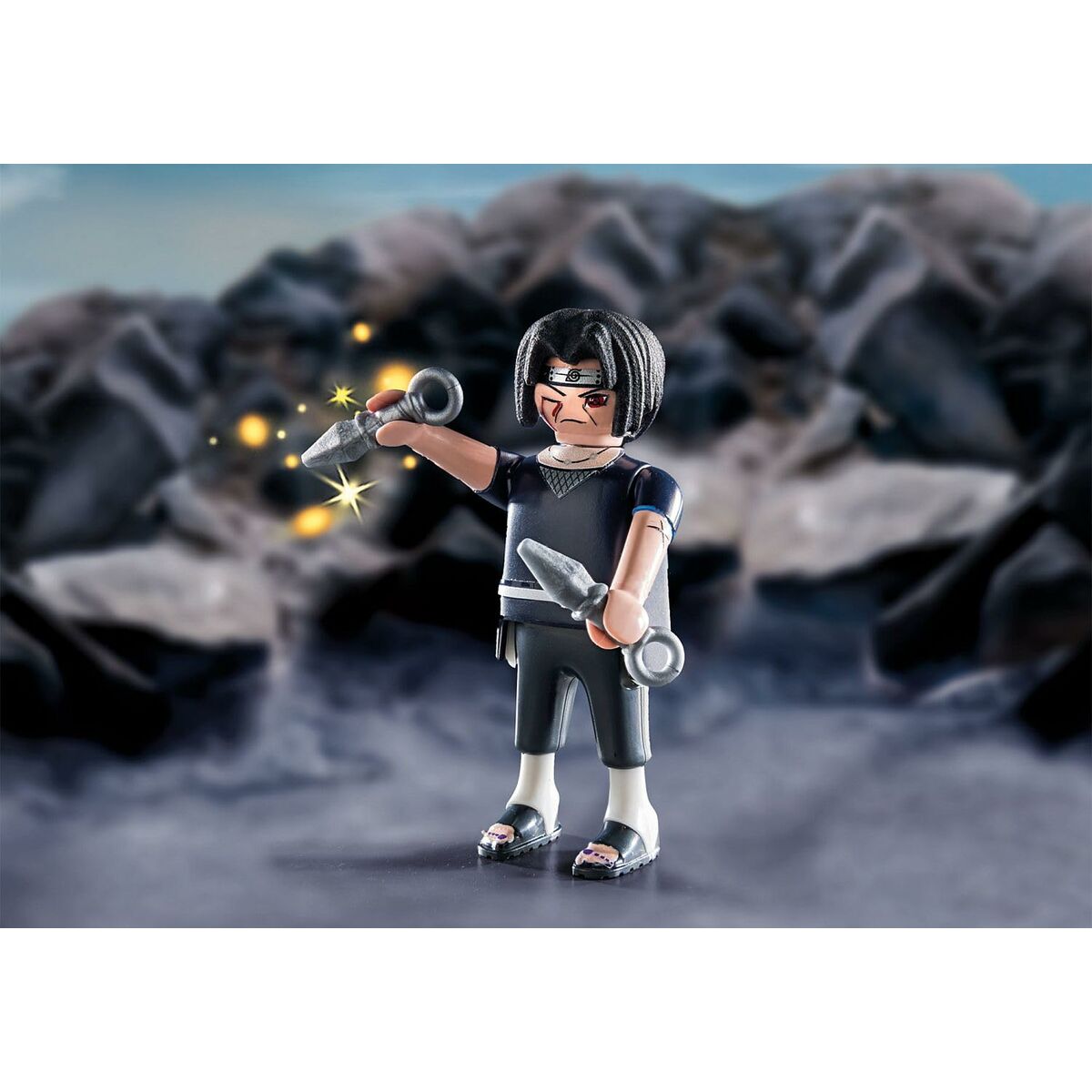 Playset Playmobil 70666 Sasuke vs Itachi 37 Предметы-4