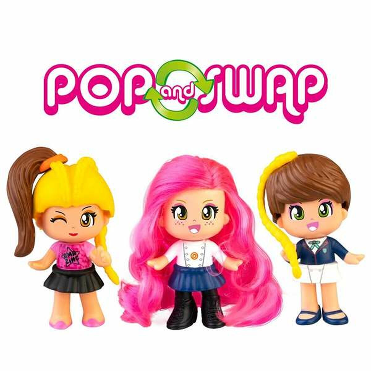 Playset Pinypon Chef & Stylist & High School 3-в-1-3