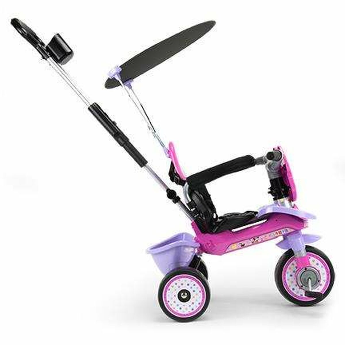 Трицикл Injusa Sport Baby Minnie Фиолетовый Розовый-2