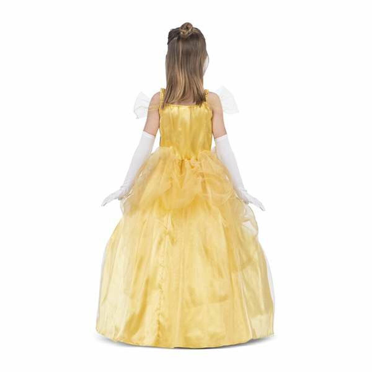 فستان فاخر للأطفال My Other Me Yellow Princess Belle 4 عناصر-3