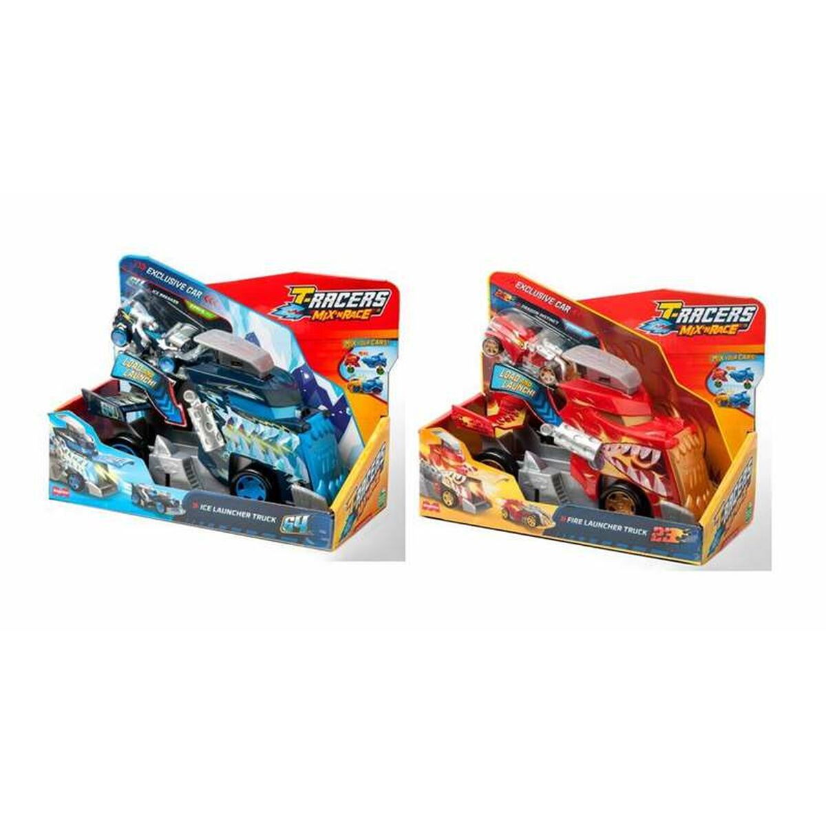 Грънчар Magicbox Launcher Truck T-Racers Mix 'N Race 10 x 16,8 x 22,5 cm Автомобиль-2
