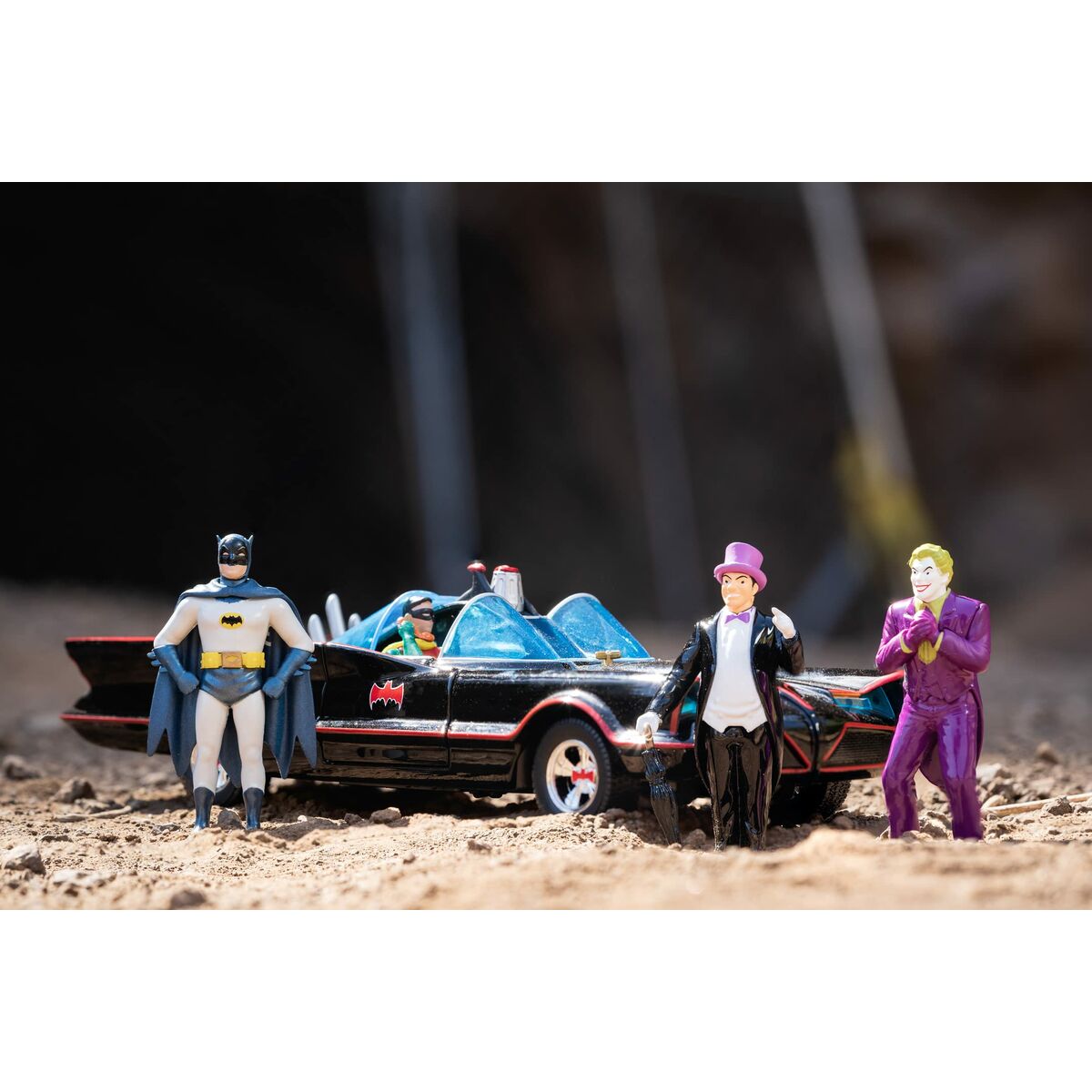 Автомобиль Batman Batmóvil 1966 Classic 19 cm-4