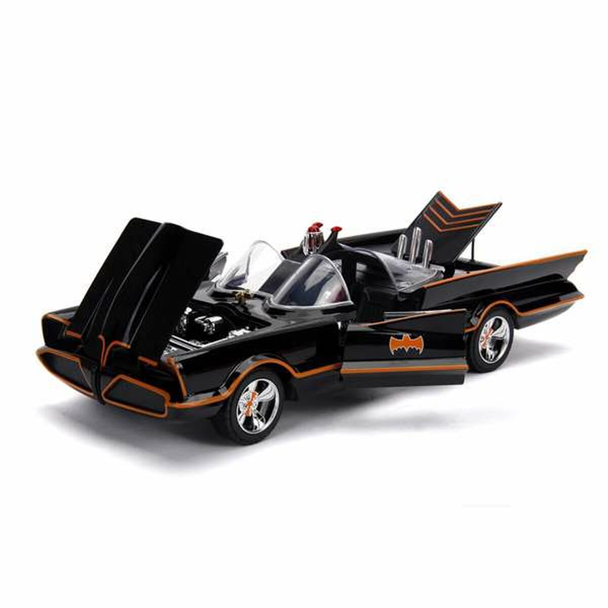 Playset Batman Batmóvil 1966 Classic 3 Предметы Свет 17 cm-3