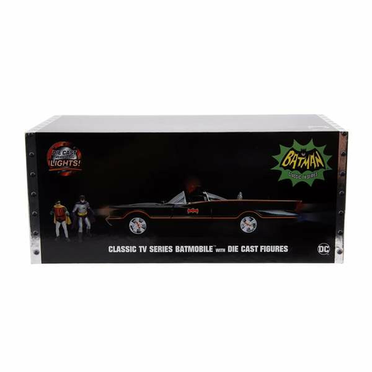 Playset Batman Batmóvil 1966 Classic 3 Предметы Свет 17 cm-5
