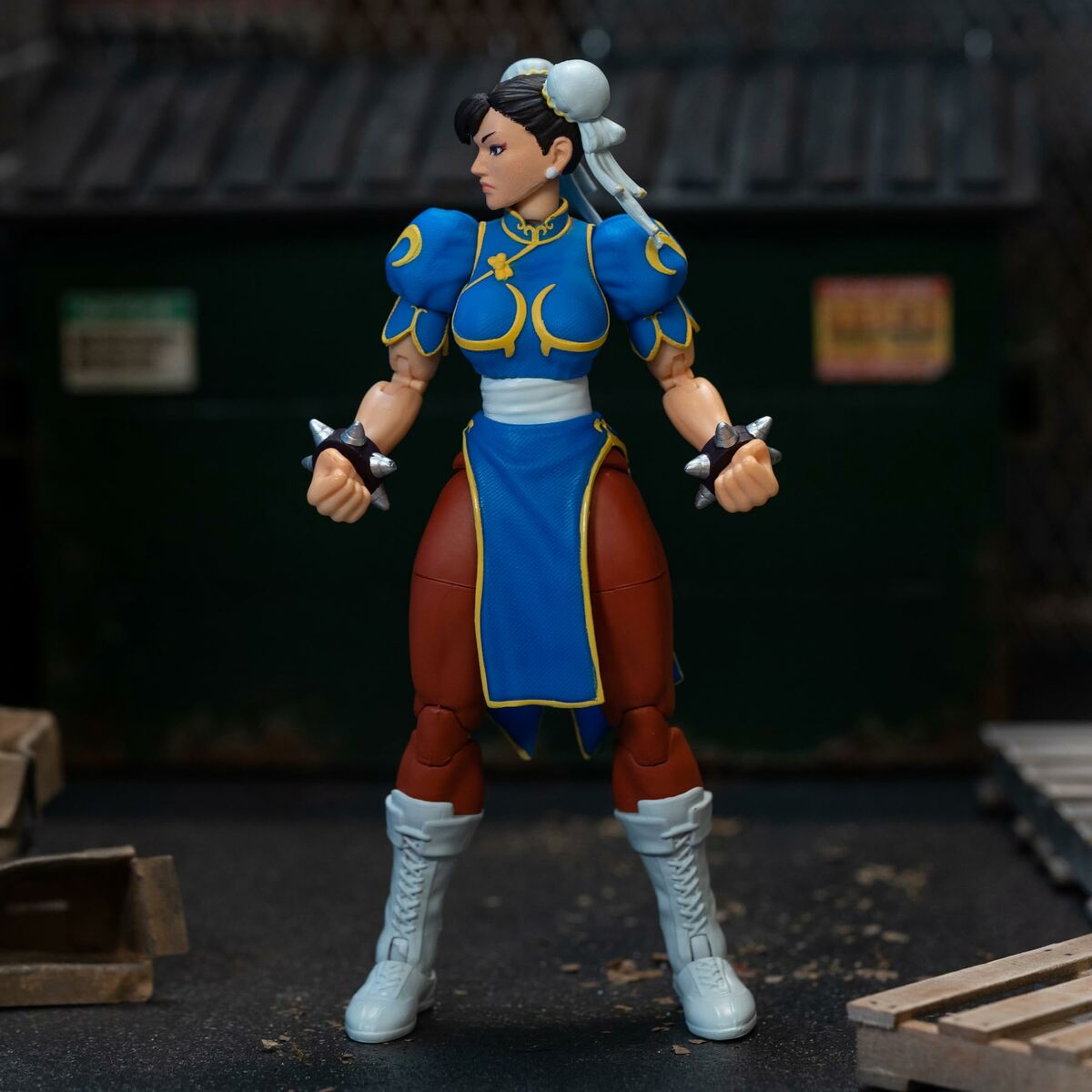 Сочлененная фигура Smoby Street Fighter Chun-Li-5