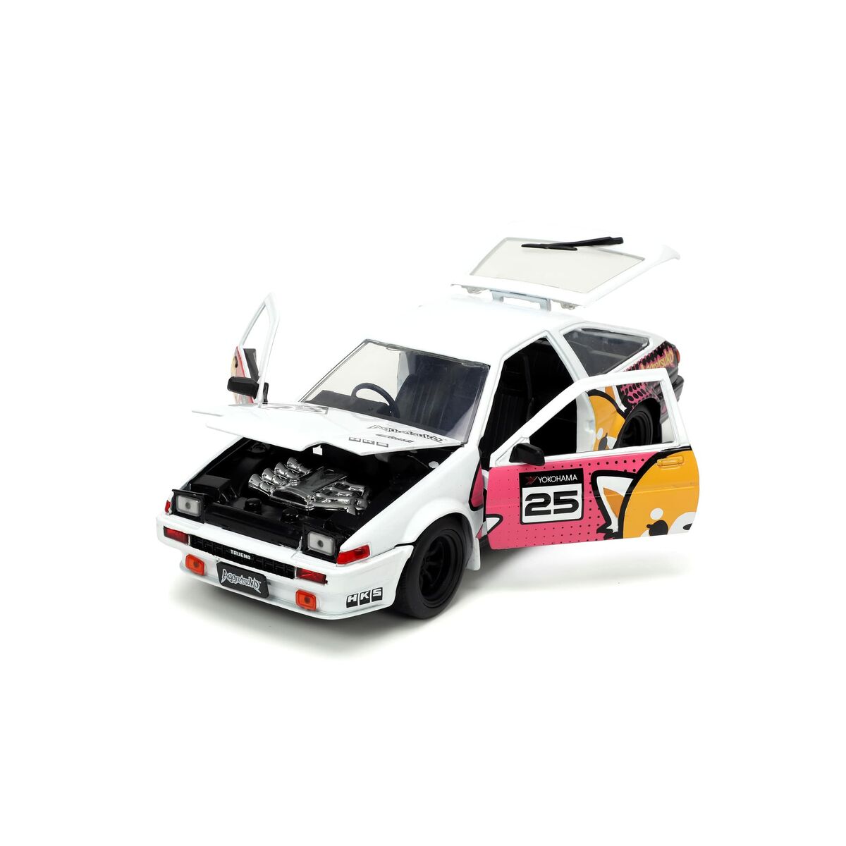 Автомобиль Aggretsuko 1986 Toyota Trueno-5