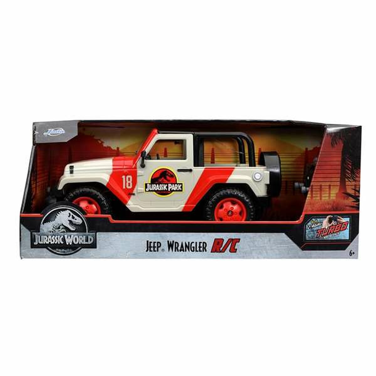 Машинка на радиоуправлении Jurassic World 1:16-8