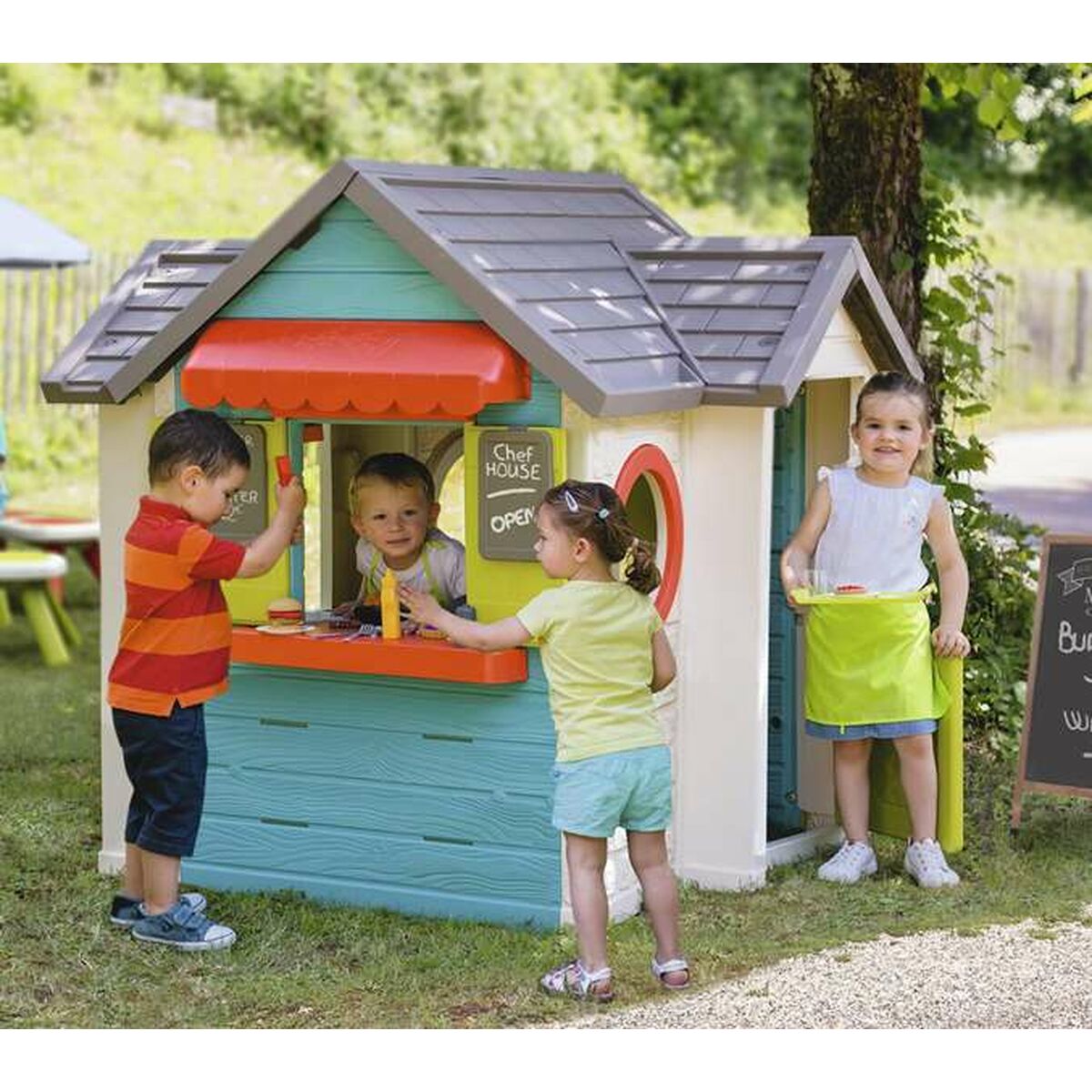 Игровой детский домик Smoby Chef House 135,7 x 124,5 x 132 cm-2